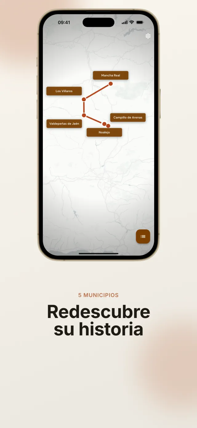 Captura de la app ProCaCi