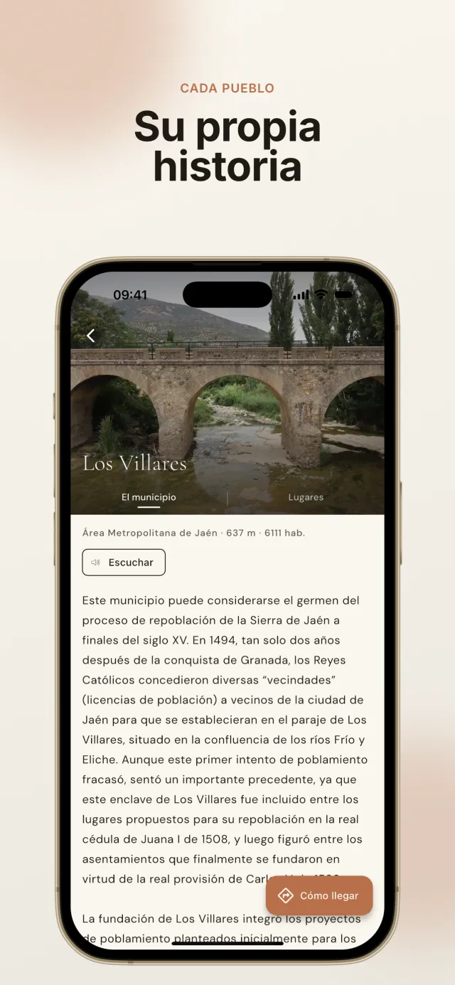 Captura de la app ProCaCi