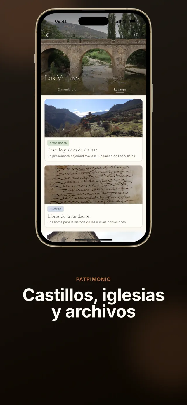 Captura de la app ProCaCi